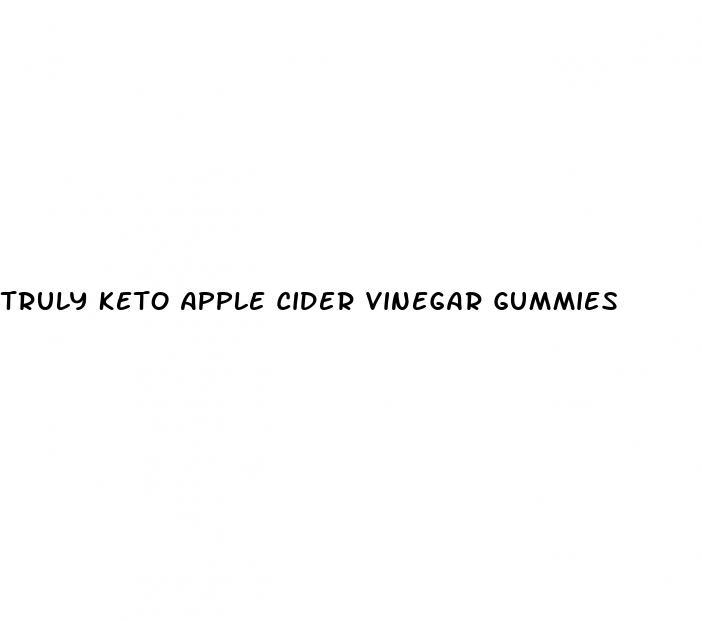 Truly Keto Apple Cider Vinegar Gummies Super Fruit Diet Pill
