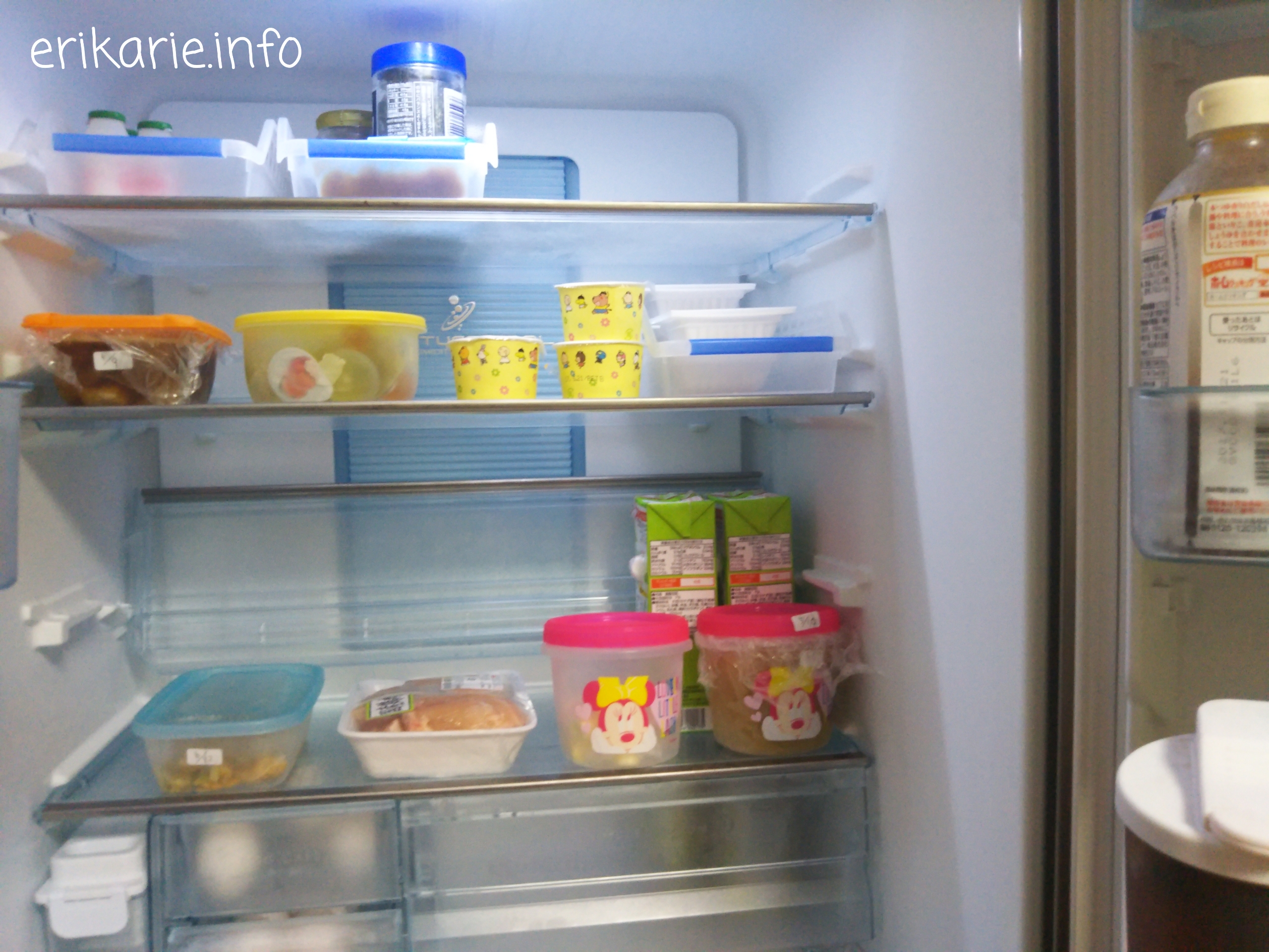冷蔵庫を整理して、食品の無駄をなくす為に私がしている一工夫