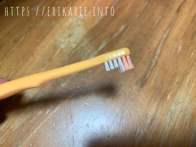 掃除用の古歯ブラシの収納